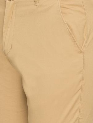 beige cotton chinos - 15436109 - Standard Image - 4