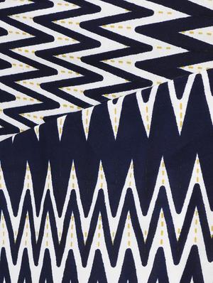 chevron flared palazzo - 15436289 - Standard Image - 4