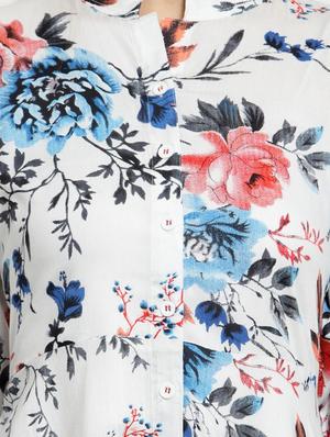 Fusion digital print kurta - 15436753 - Standard Image - 4