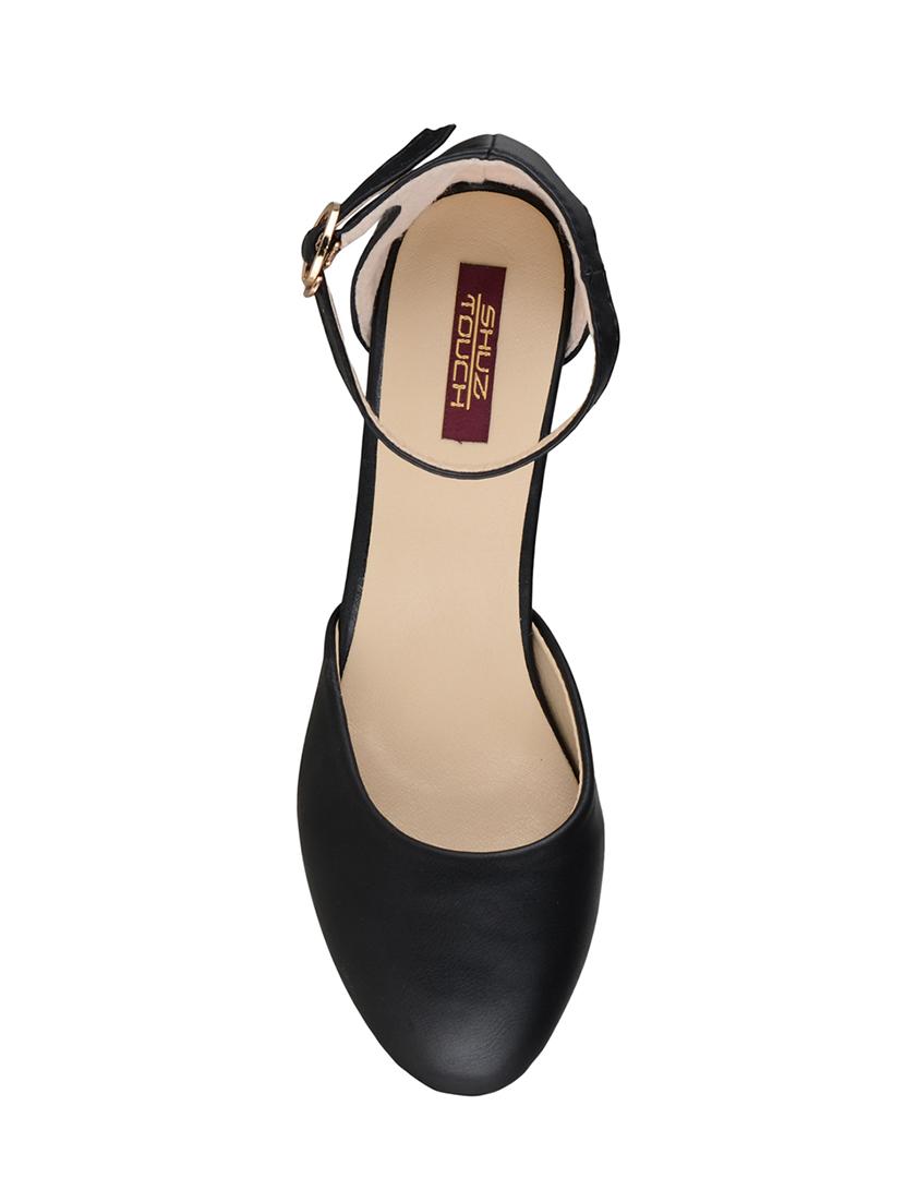 black ankle strap sandals - 15436994 - Zoom Image - 4