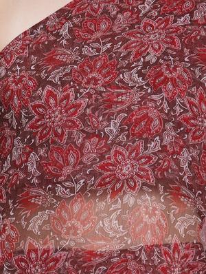 single shoulder top & flared palazzo set - 15438040 - Standard Image - 4