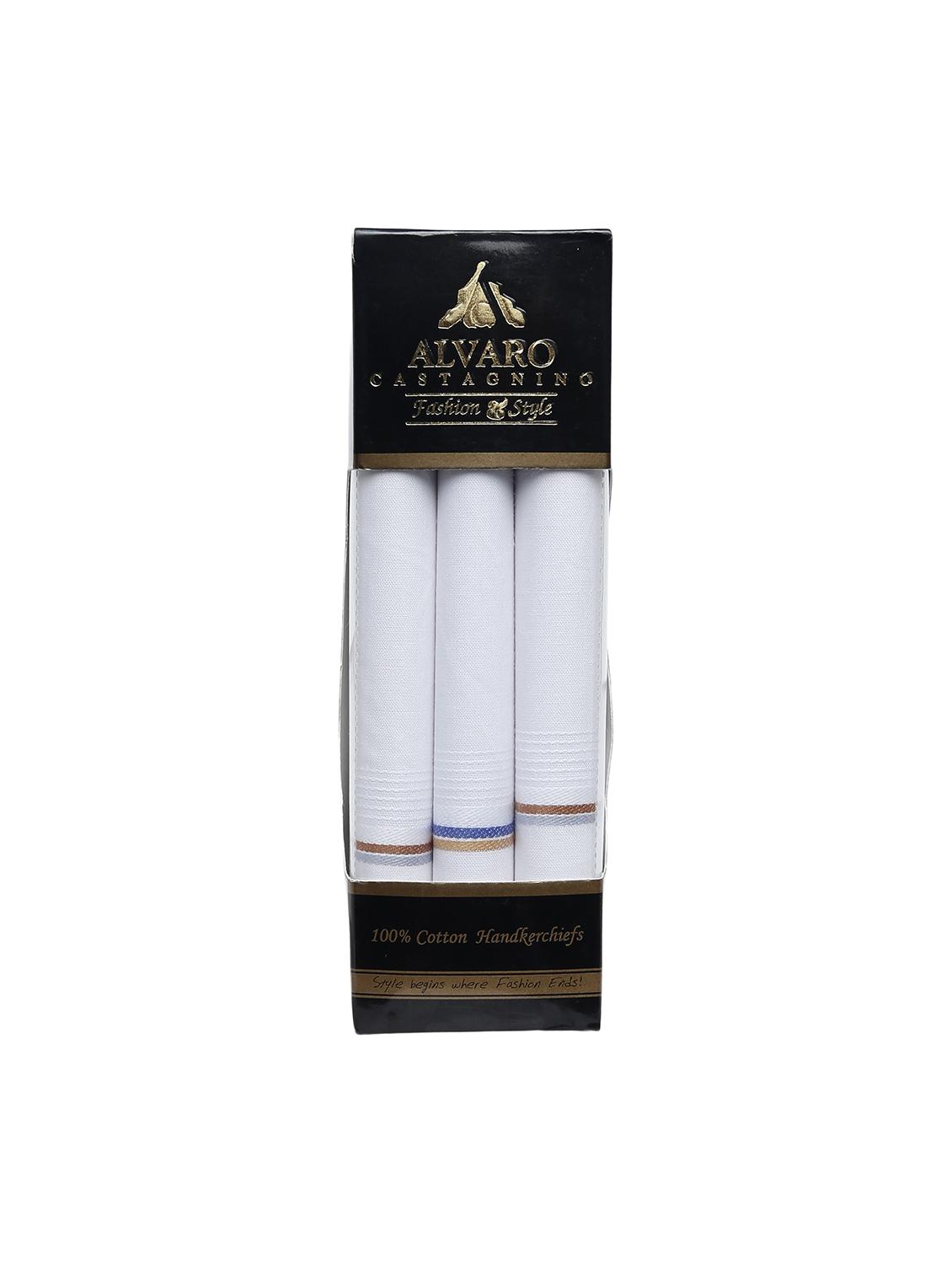 white cotton handkerchief - 15439455 - Zoom Image - 4