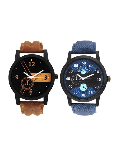 jack klein analog wrist watch combo - 15444159 - Very Small Image - 1