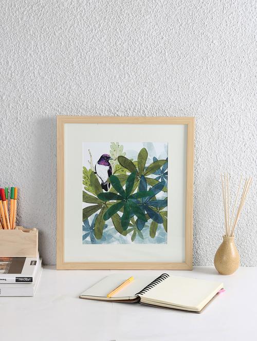 house this the viridescent saptaparna wallart - green - 15447695 - Standard Image - 1