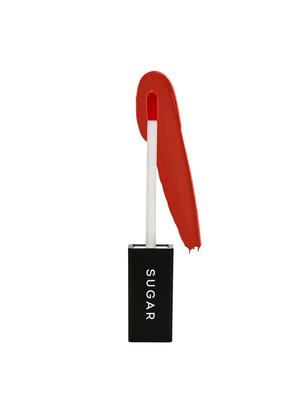 SUGAR Suede Secret Matte Lipcolour 14 Tartan Tangerine (Orange With Hints Of Red) - 15447733 - Standard Image - 4