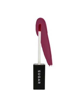 SUGAR Suede Secret Matte Lipcolour 17 Georgette Grape (Plum Mauve) - 15447736 - Standard Image - 4