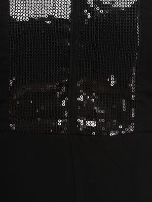 sequin detail asymmetric dress - 15450820 - Standard Image - 4