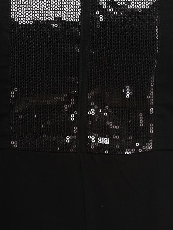 sequin detail asymmetric dress - 15450820 - Zoom Image - 4