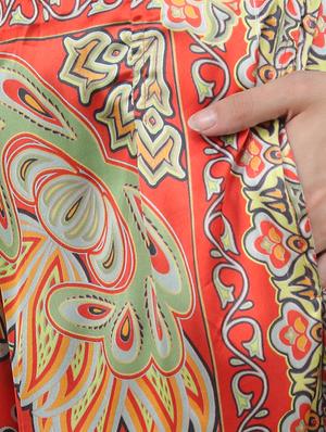 Kaleidoscopic print flared palazzo - 15455431 - Standard Image - 4