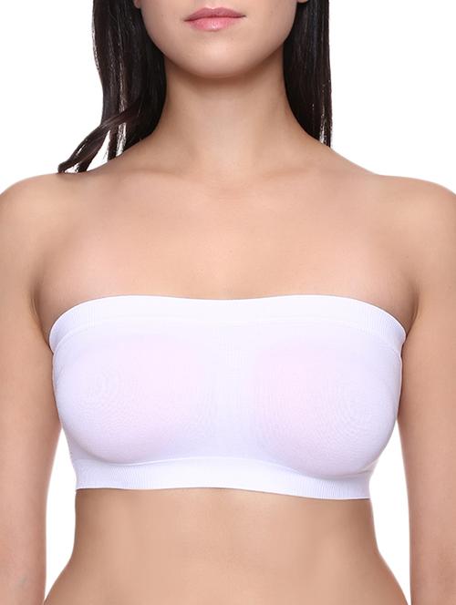 mesh back tube bra - 15457040 - Standard Image - 1