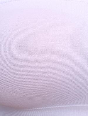 mesh back tube bra - 15457040 - Standard Image - 4