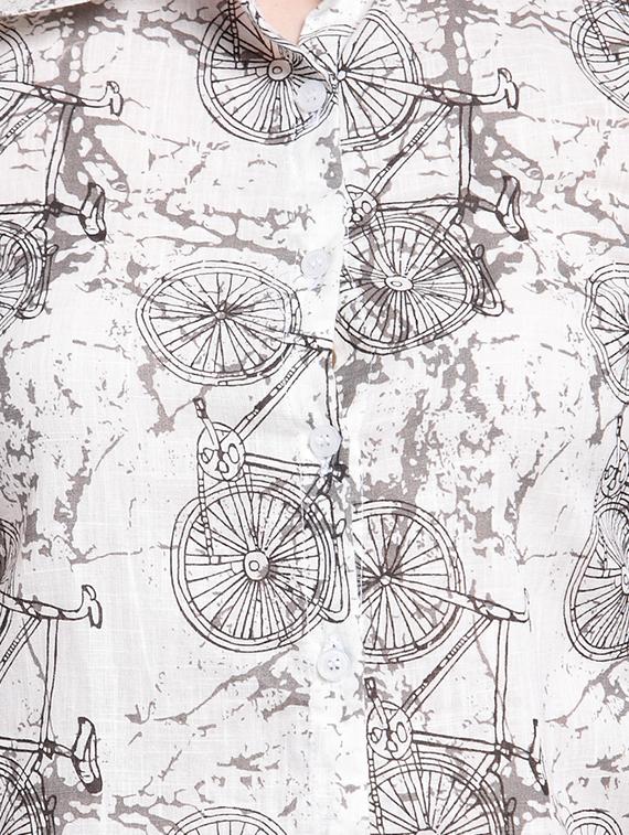 cycle print button up shirt - 15457353 - Zoom Image - 4