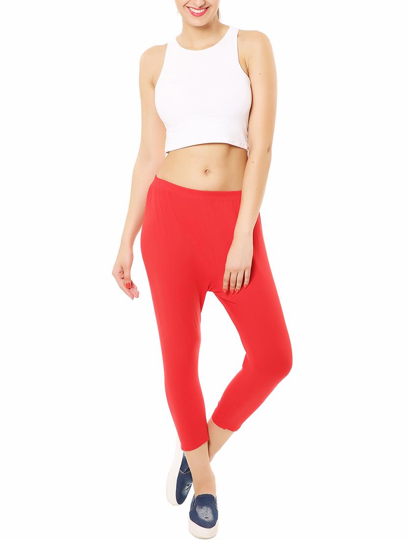 ankle length solid legging - 15463145 - Zoom Image - 4