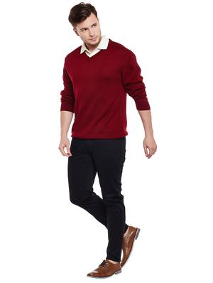 red wool pullover - 15466115 - Standard Image - 4