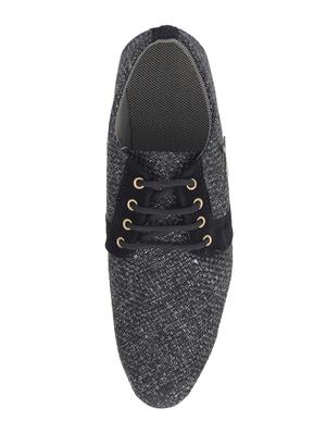 black jute lace up shoes - 15466700 - Standard Image - 4