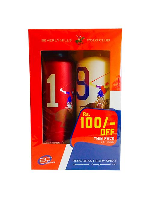 Beverly Hills Polo Club Deodorants Twin Pack - 15469732 - Very Small Image - 1