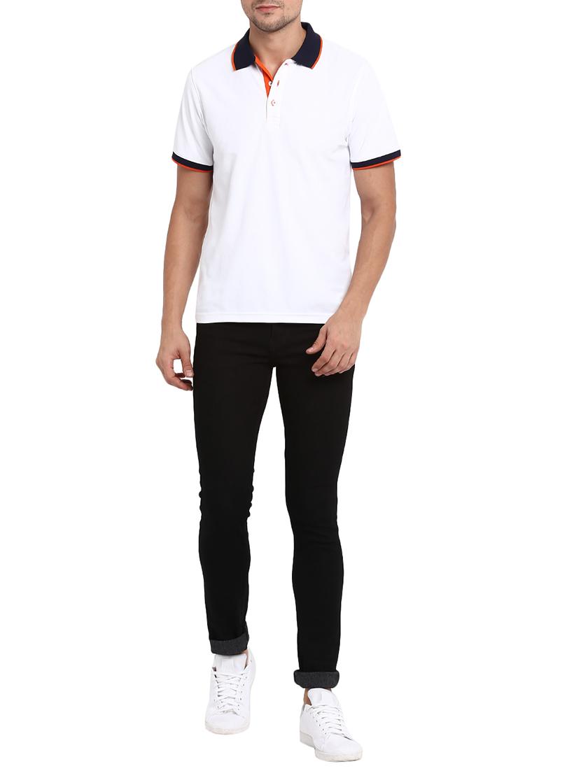 black cotton plain jeans - 15469956 - Zoom Image - 4