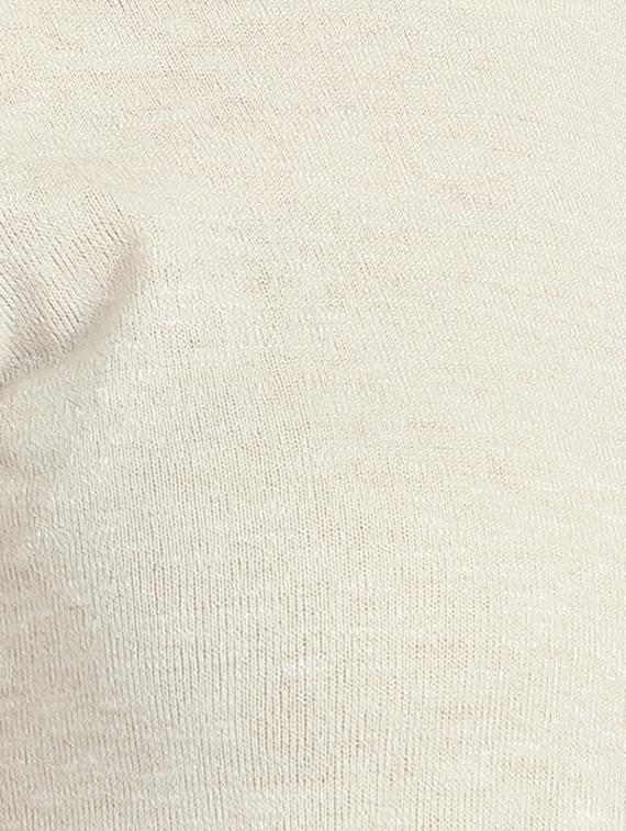 cream button detail asymmetric top - 15471255 - Zoom Image - 4
