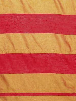 striped zari border woven saree with blouse - 15471420 - Standard Image - 4