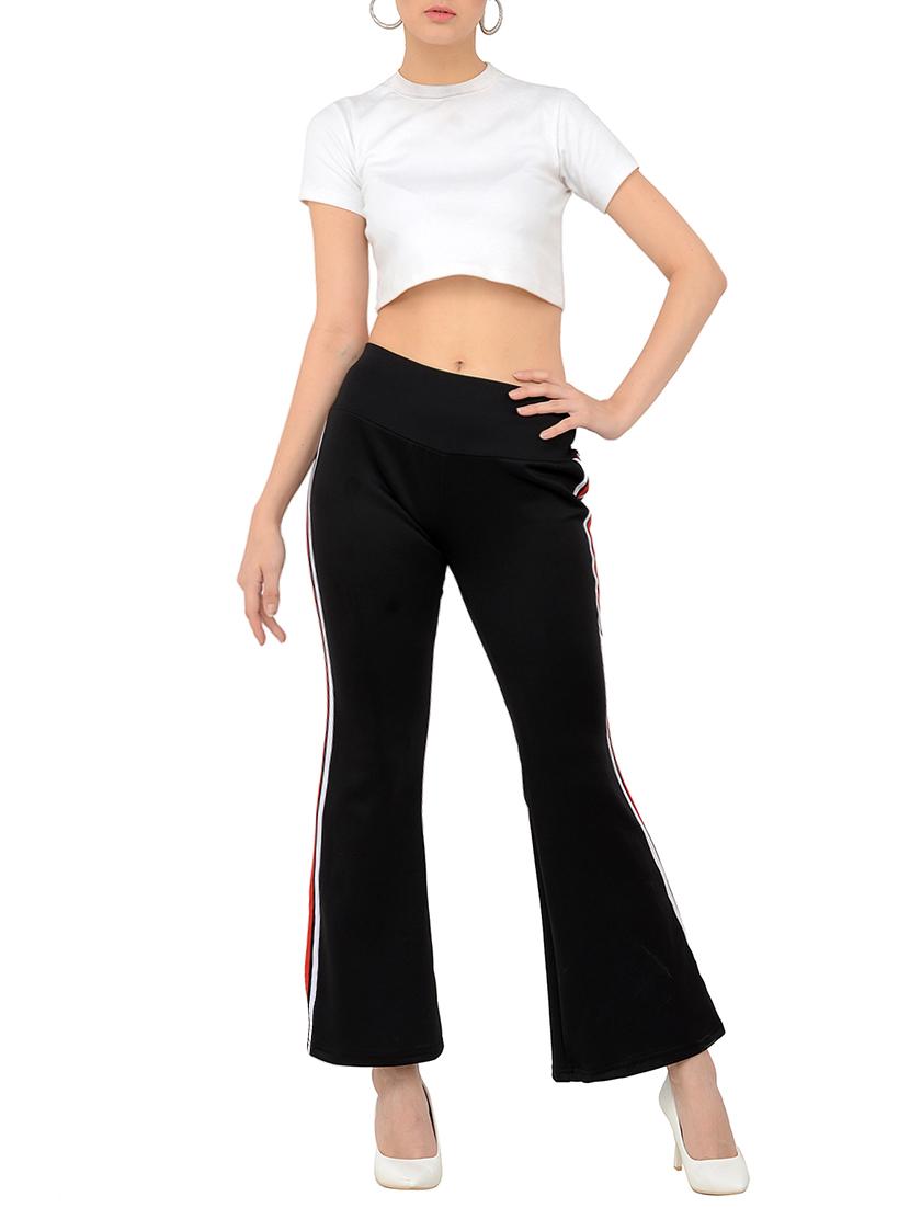 side taping flared trouser - 15472829 - Zoom Image - 4