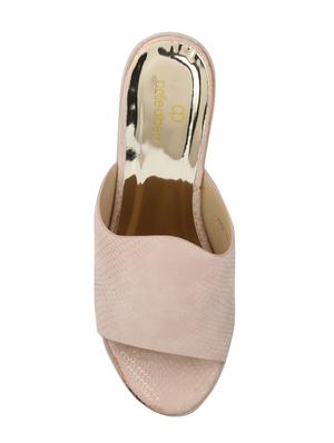 pink slip on wedges - 15473022 - Standard Image - 4