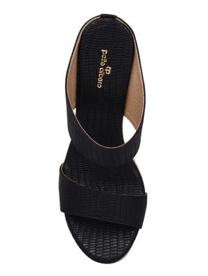 black platforms wedges - 15473039 - Standard Image - 4