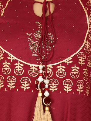 Embellishment printed kurta - 15473143 - Standard Image - 4