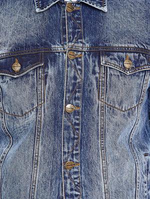 blue denim jacket - 15473230 - Standard Image - 4