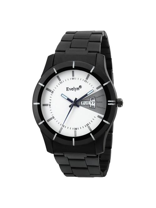 evelyn metallic strap analog watch. eve-724 - 15473291 - Standard Image - 1