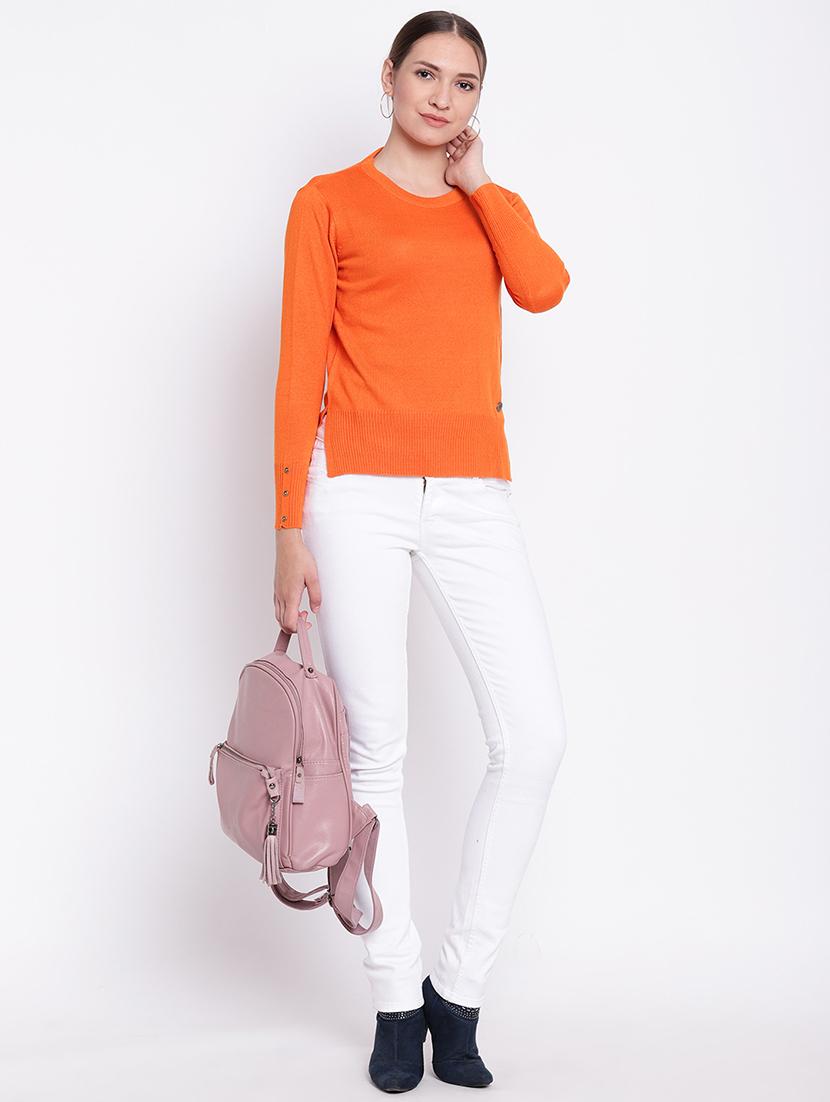 high-low woolen pullover - 15476463 - Zoom Image - 4