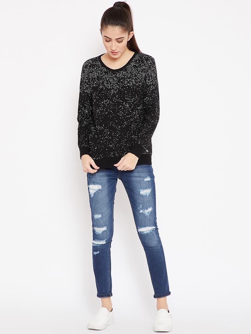 printed woolen pullover - 15476464 - Zoom Image - 4