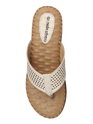 white toe separator slippers - 15477247 - Standard Image - 4