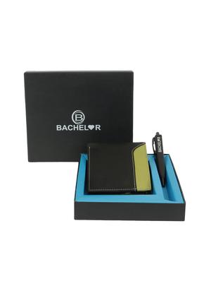 blackgreen leather wallet - 15477368 - Standard Image - 4