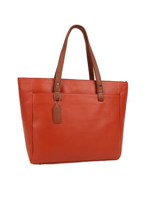 red leatherette (pu) regular handbag - 15477553 - Standard Image - 4