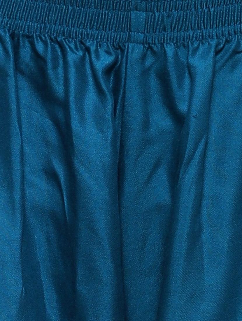 elasticated waist flared palazzo - 15477617 - Zoom Image - 4
