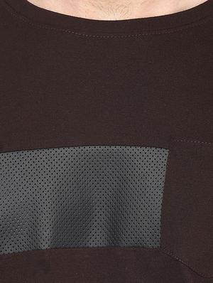 brown cotton cut & sew t-shirt - 15478872 - Standard Image - 4
