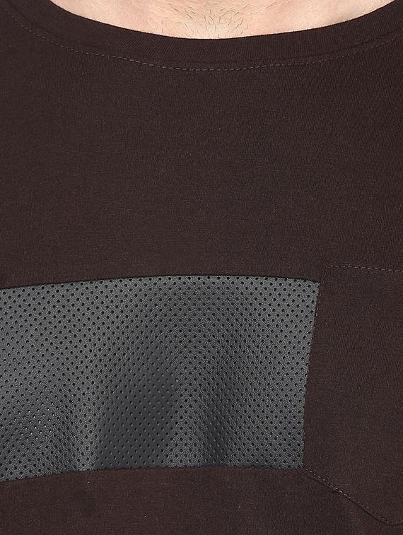 brown cotton cut & sew t-shirt - 15478872 - Zoom Image - 4