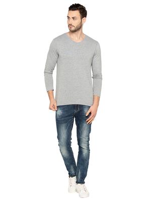 grey cotton t-shirt - 15480506 - Standard Image - 4