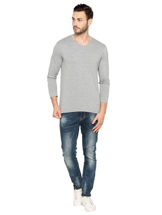 grey cotton t-shirt - 15480506 - Zoom Image - 4