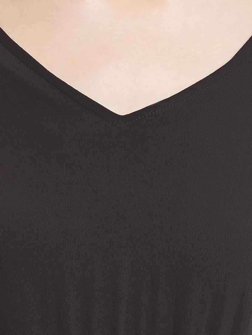 bell sleeved elasticated waistband dress - 15481034 - Zoom Image - 4