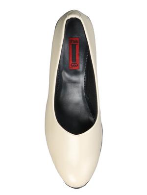 beige slip on wedges - 15481138 - Standard Image - 4