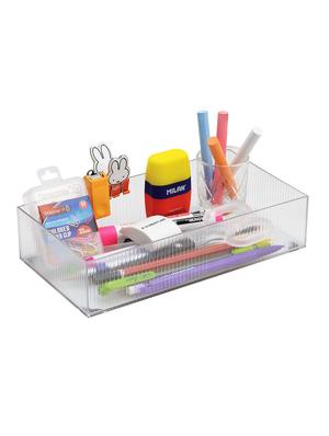 jvs? bricks stackable drawer organisers (big - 3) clear - 15482758 - Standard Image - 4