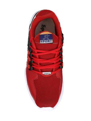 red Mesh sport shoes - 15483103 - Standard Image - 4