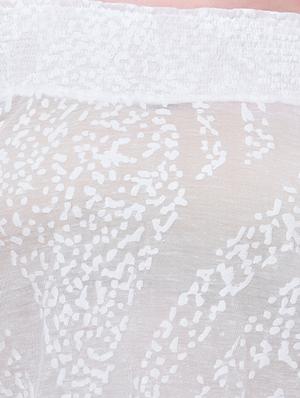 smocked off shoulder top - 15483153 - Standard Image - 4