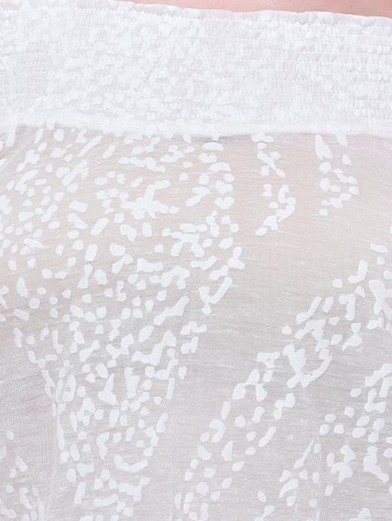 smocked off shoulder top - 15483153 - Zoom Image - 4