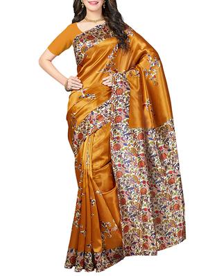 (set of 2) multicolor silk blend printed saree combo with blouse - 15484759 - Standard Image - 4