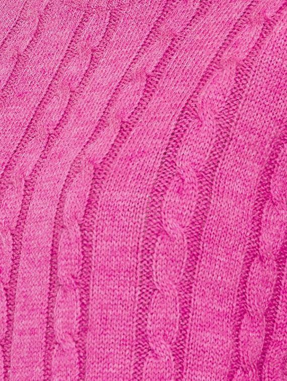 cable knit woolen pullover - 15486629 - Zoom Image - 4