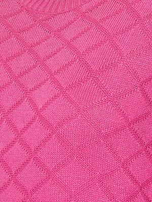 checkered woolen pullover - 15486643 - Standard Image - 4