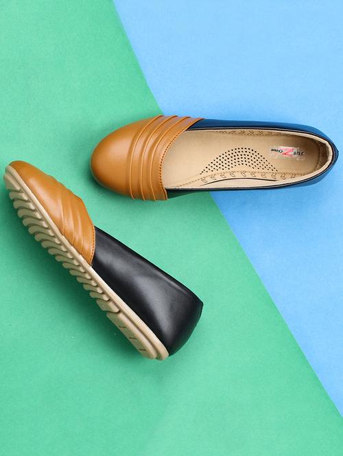 multi colored slip on ballerinas - 15487849 - Standard Image - 1