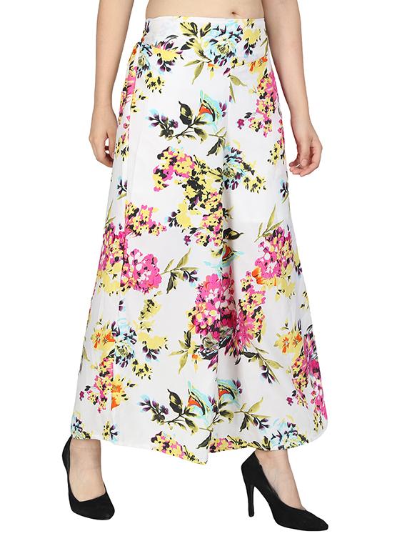 set of 2 printed flared palazzo - 15492098 - Zoom Image - 4